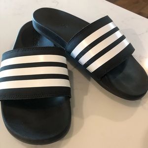 Adidas slides woman size 8